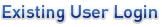 Existing User Login