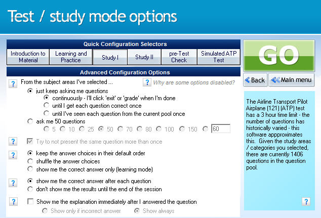 GroundSchool ATP Test and Study Options