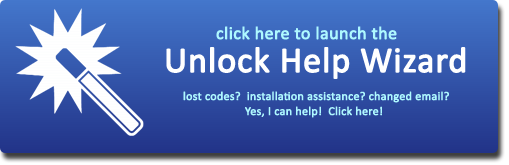 Launch Unlock Help Wizard