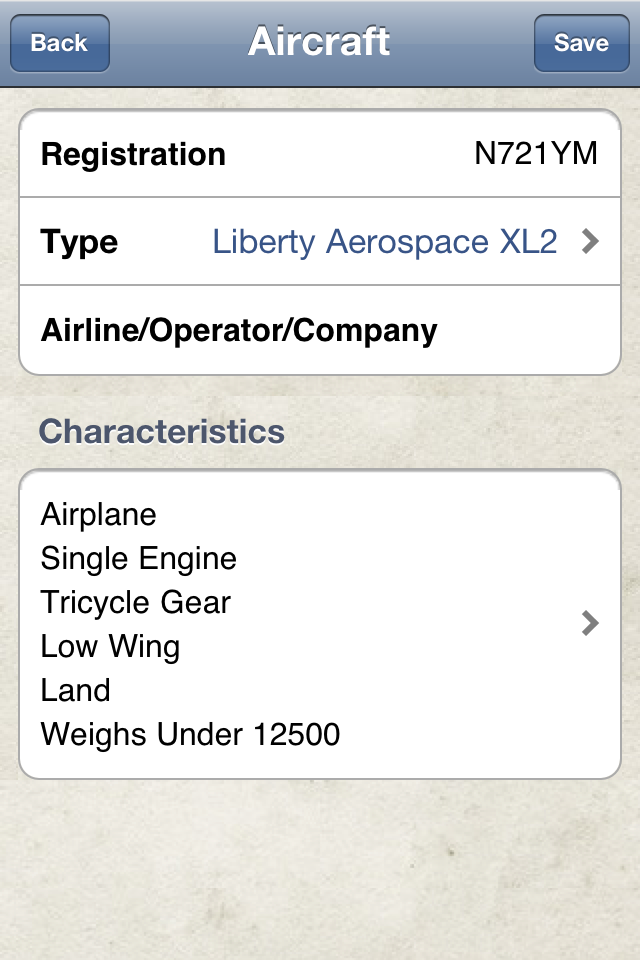 Safelog Pilot Logbook iPhone/iPad Screenshot 7