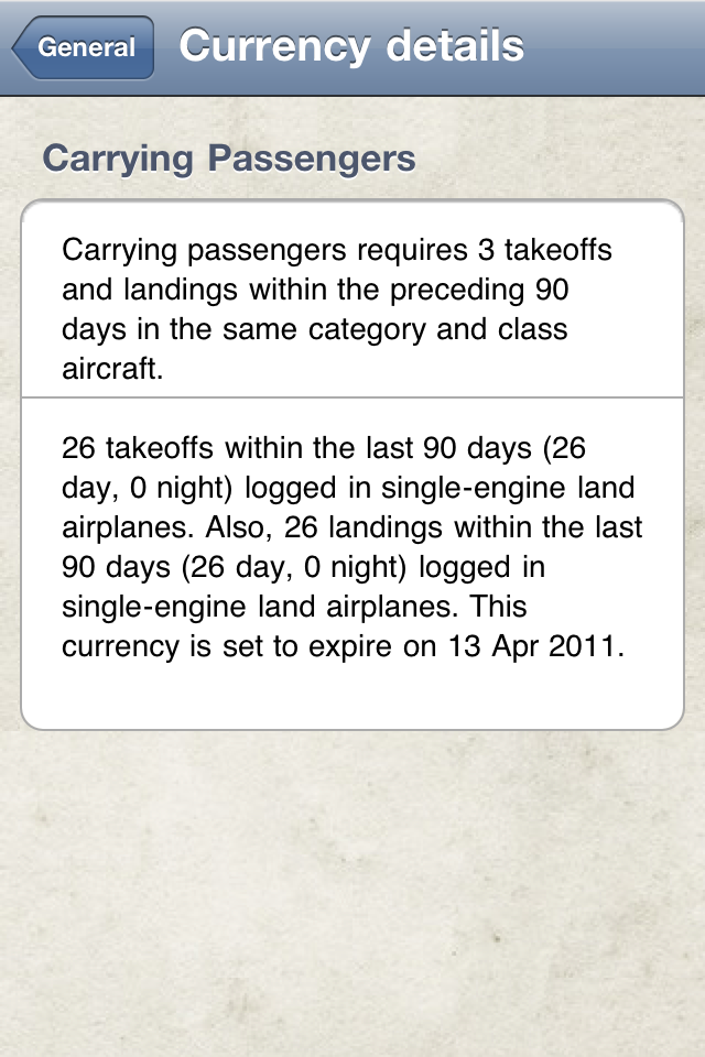 Safelog Pilot Logbook iPhone/iPad Screenshot 13