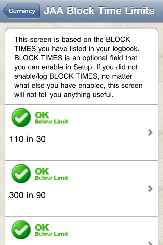 Safelog Pilot Logbook iPhone/iPad Screenshot 15
