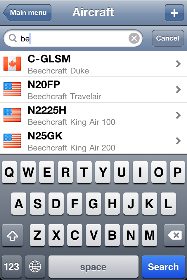 Safelog Pilot Logbook iPhone/iPad Screenshot 22