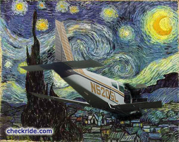 Van Gogh Airplane Crash