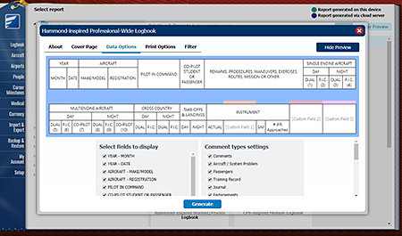 Safelog Pilot Logbook Mac Screenshot 10