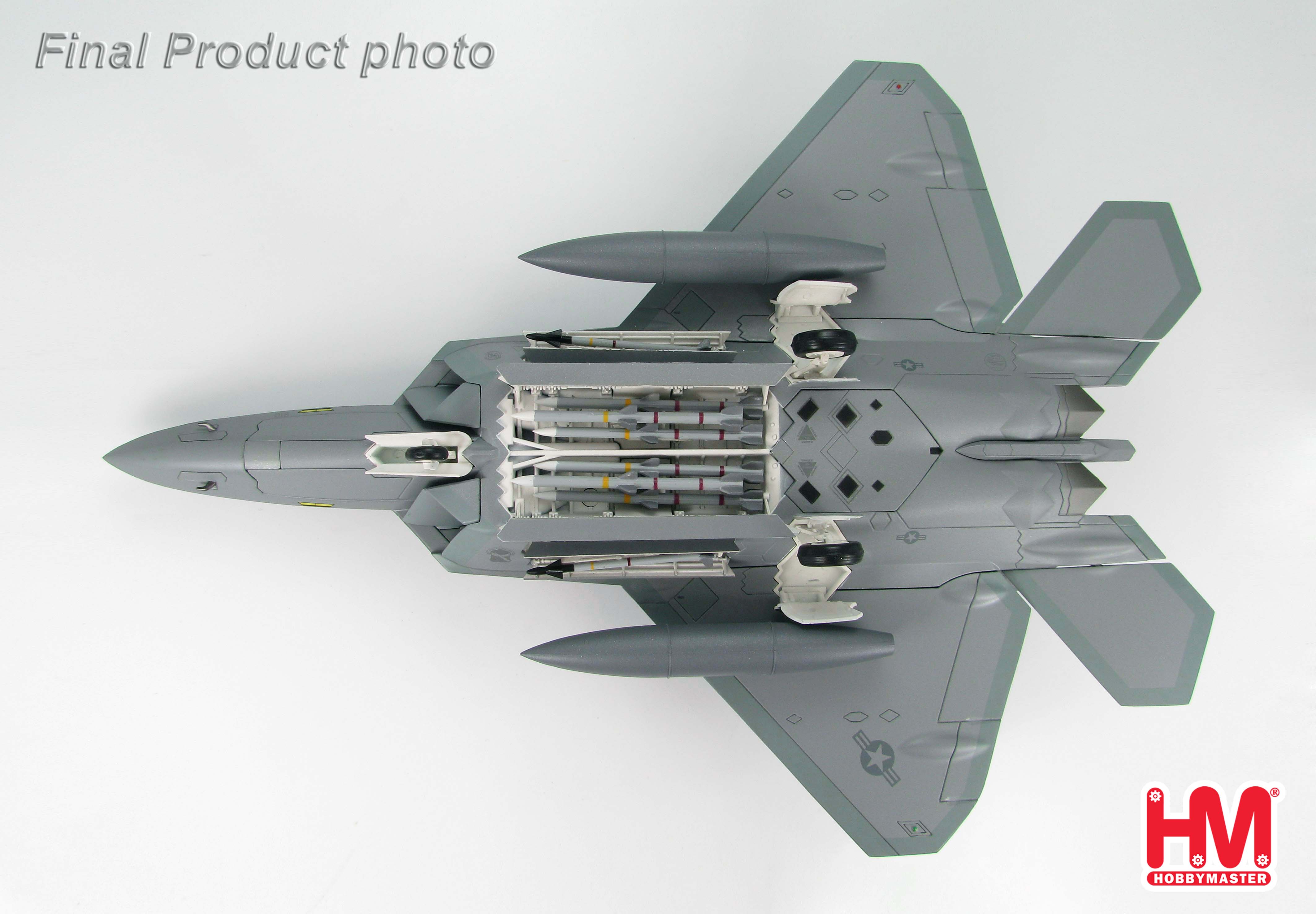 【未使用】HOBBY MASTER HA2804 F-22 RAPTOR Hobby Master HA2804 - F-22 Raptor Diecast Model, USAF 422nd
