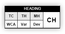 Header VFR Flight Planner Style A