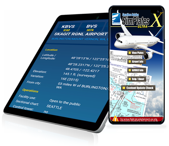 SimPlates IFR Approach Plates for Android
